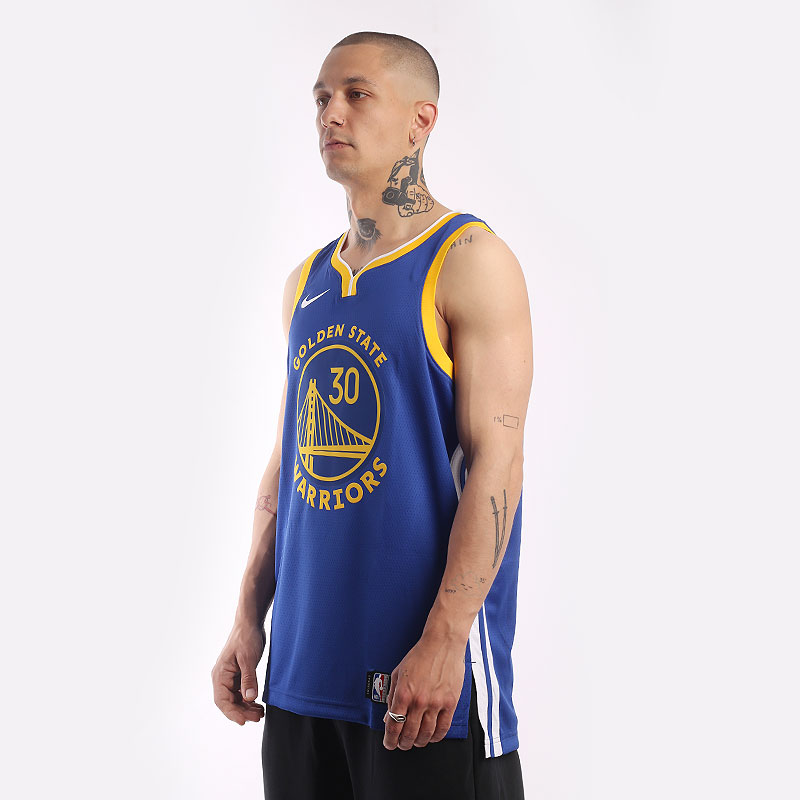 Мужская майка Nike Golden State Warriors Icon Edition Dri-FIT A Swingman Jersey (DN2005-401)  - цена, описание, фото 3